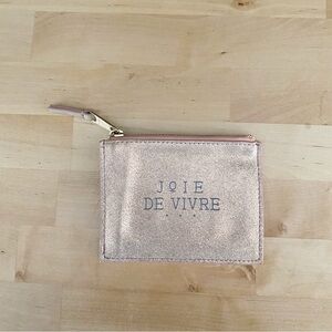 Anthropologie Pink Card Holder